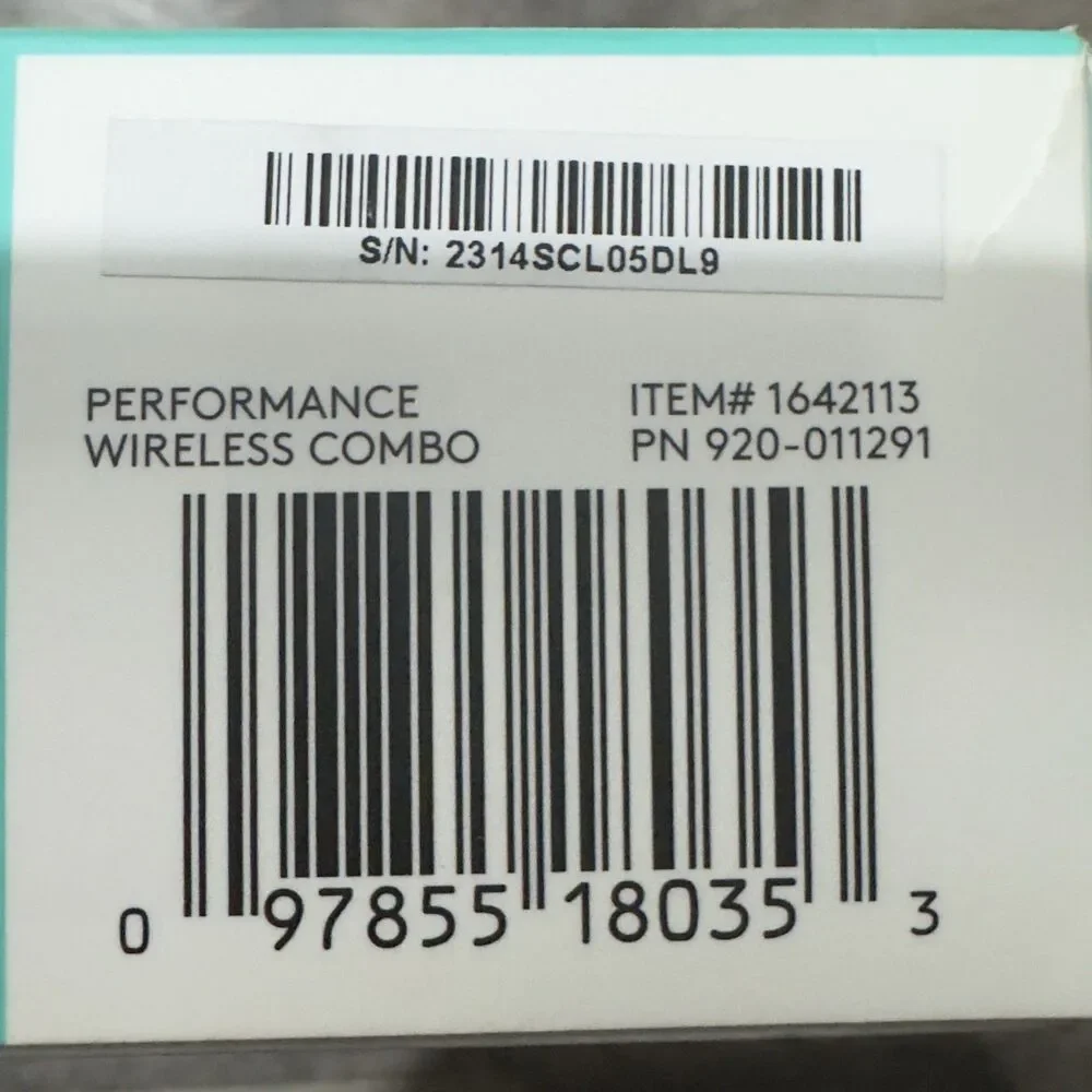 Logitech Performance Wireless Mouse & Keyboard Combo Bluetooth 920-011291 MK850
